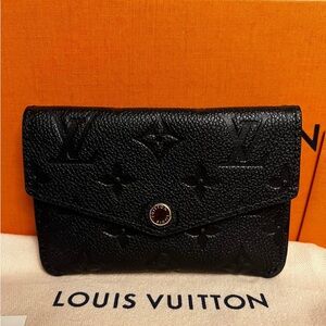 Louis Vuitton Black Monogram Wallet
